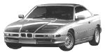 BMW E31 B0308 Fault Code